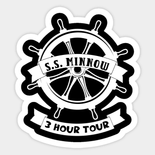 S.S. Minnow 3 hour Tour Sticker